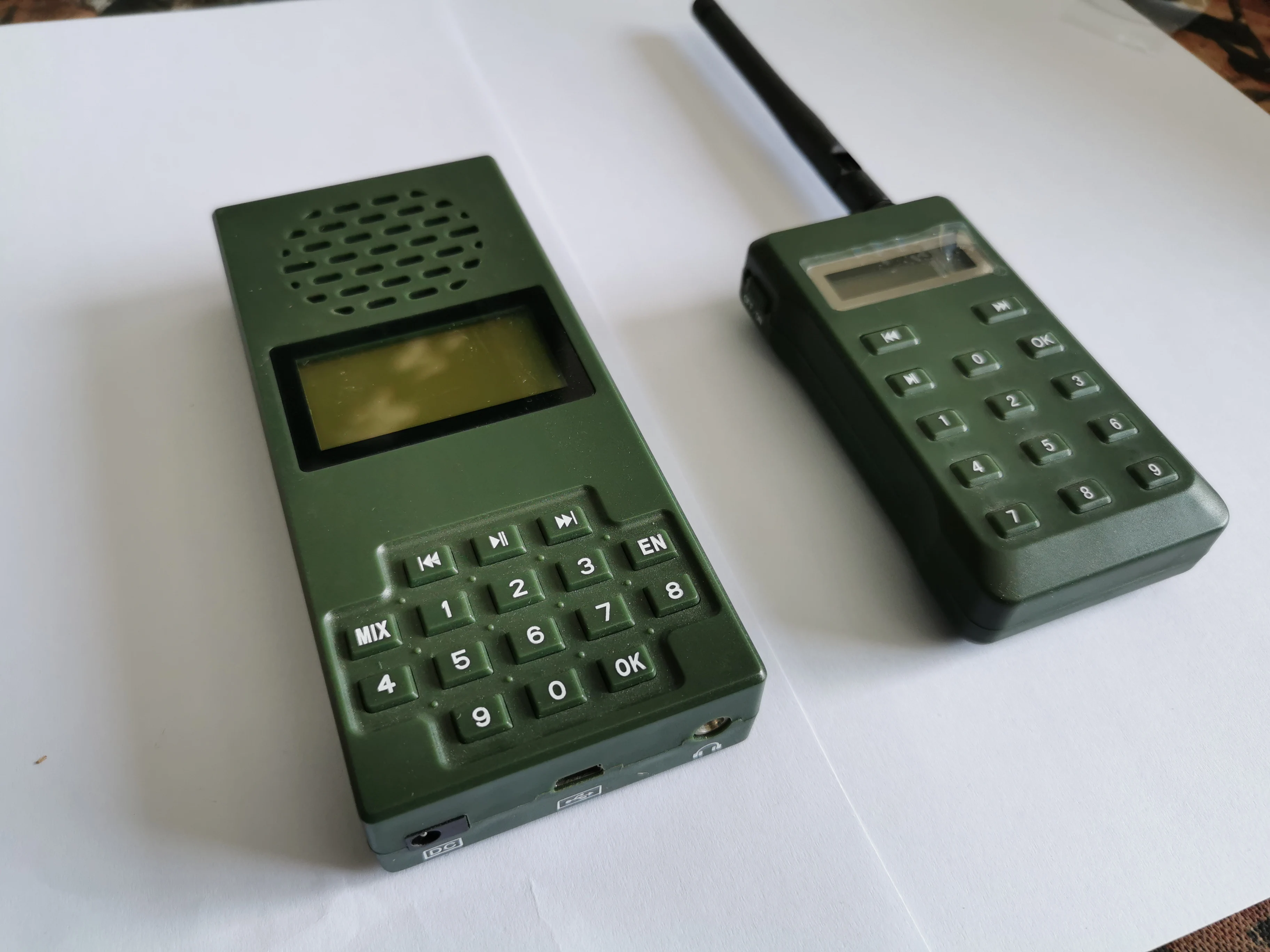 With Rechargeable Battery and Memory Timer Outdoor Hunting Birds Song Mp3 Player Caller Machine