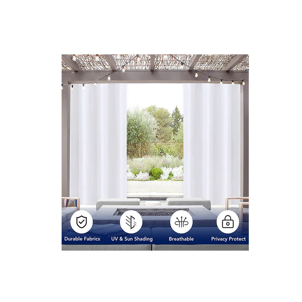 Modern Style Patio 3 Layer Polyester Fabric Waterproof Uvprotection