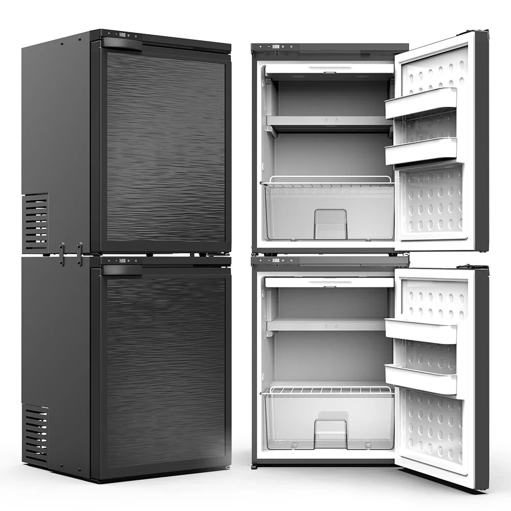 Alpicool CR90 90L Wohnmobil-Khlschrank 12V Kompressor Dual-Use Tragbare  Gefrierbox Camping AC DC Khlbox fr LKW, Van und Yacht