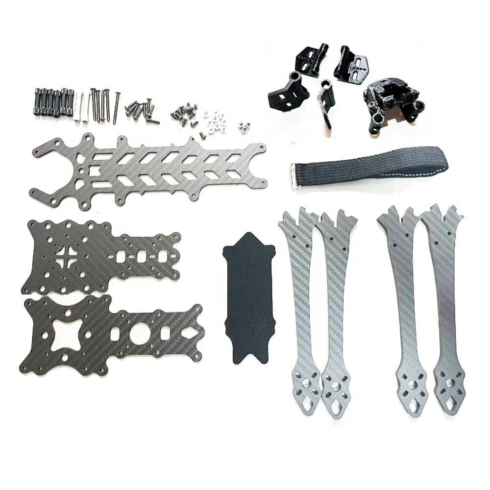7-inch Carbon Fiber Drone Frame - FPV Racing Kit