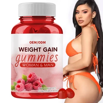 2024 Hot Sale Organic Weight Gain Big hips and breasts butt enlargement Fast Enhance Appetite Health Gummies For Women
