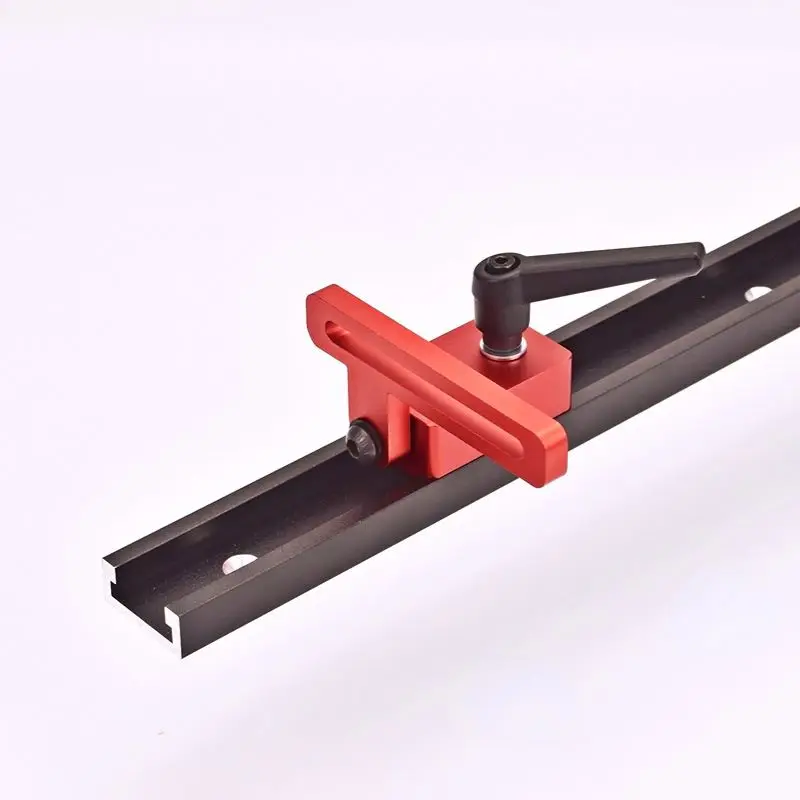 30 Type Slide Limiter Woodworking T Slot Stopper Miter Gauge Fence Connector Miter Rail Stop Block Saw Table Sliding Brackets