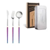 Cuchillo/tenedor/cuchara_plata+ arcoiris