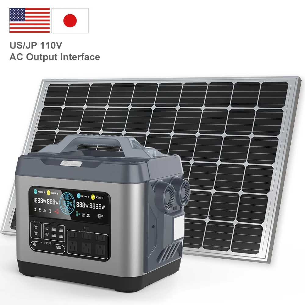 Nextgreenergy 300w 700w1200w 2200w 3000w Power Storage Battery Solar