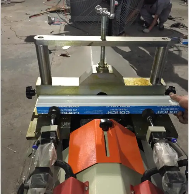 Automatic PVC UPVC Window Door Cutter V Cutting Machine details