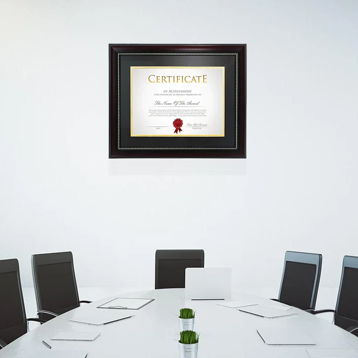 Оптовая продажа, рамка для документов 11x14 градусов, сертификат PS, рамка для диплома, рамка для документов, оптовая продажа