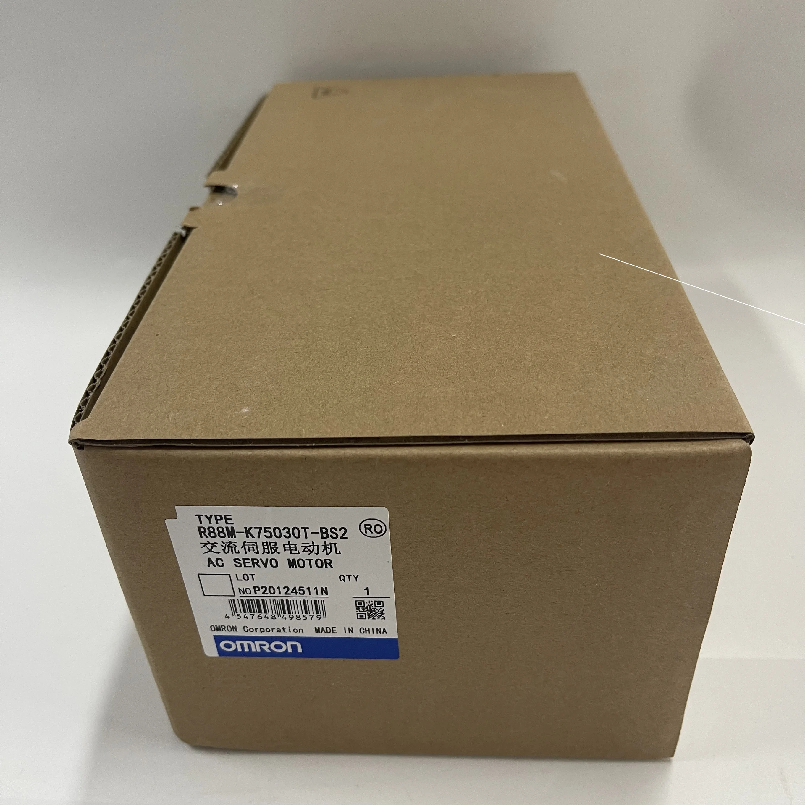 Omron AC Servo Motor R88M-K75030T-BS2