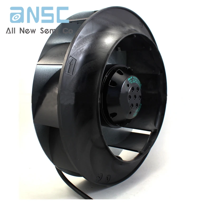 Original Centrifugal fan R2E250-AV65-16 230V 115/160W 2550/2750RPM Grid side inductance fresh air drive motor centrifugal fan