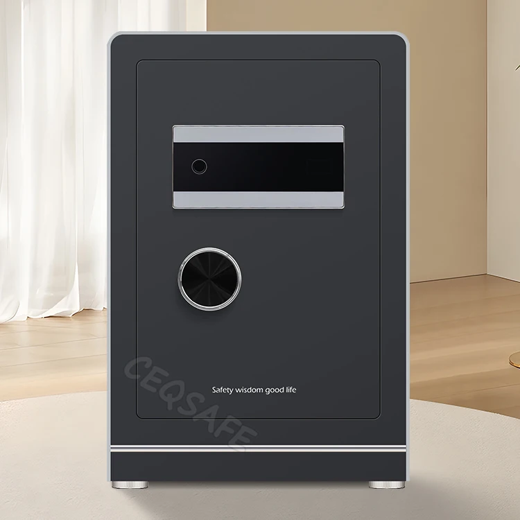 CEQSAFE New Arrival Smart Safe WIFI Function Steel Electronic Security Money Digital Fingerprint Safe Box factory