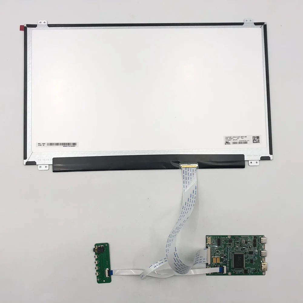 product 156 inch lp156wf7 spn1 with capacitive touch ultra thin all in one for type c connector input lcd controller board369-6