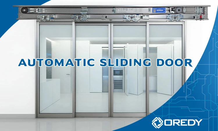 Oredy 200kg Electric Sliding Door System Automatic Sliding Door Unit ...