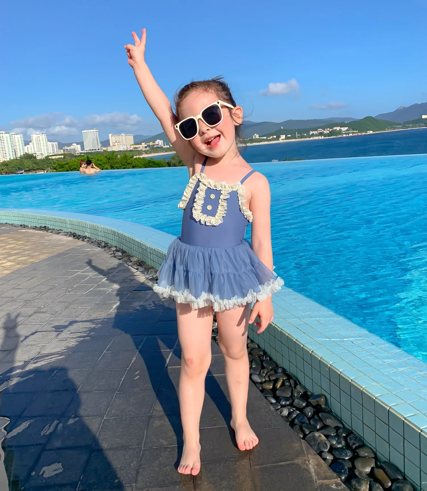 Children's Swimsuit Baby Cute Princess One-piece Swimsuit