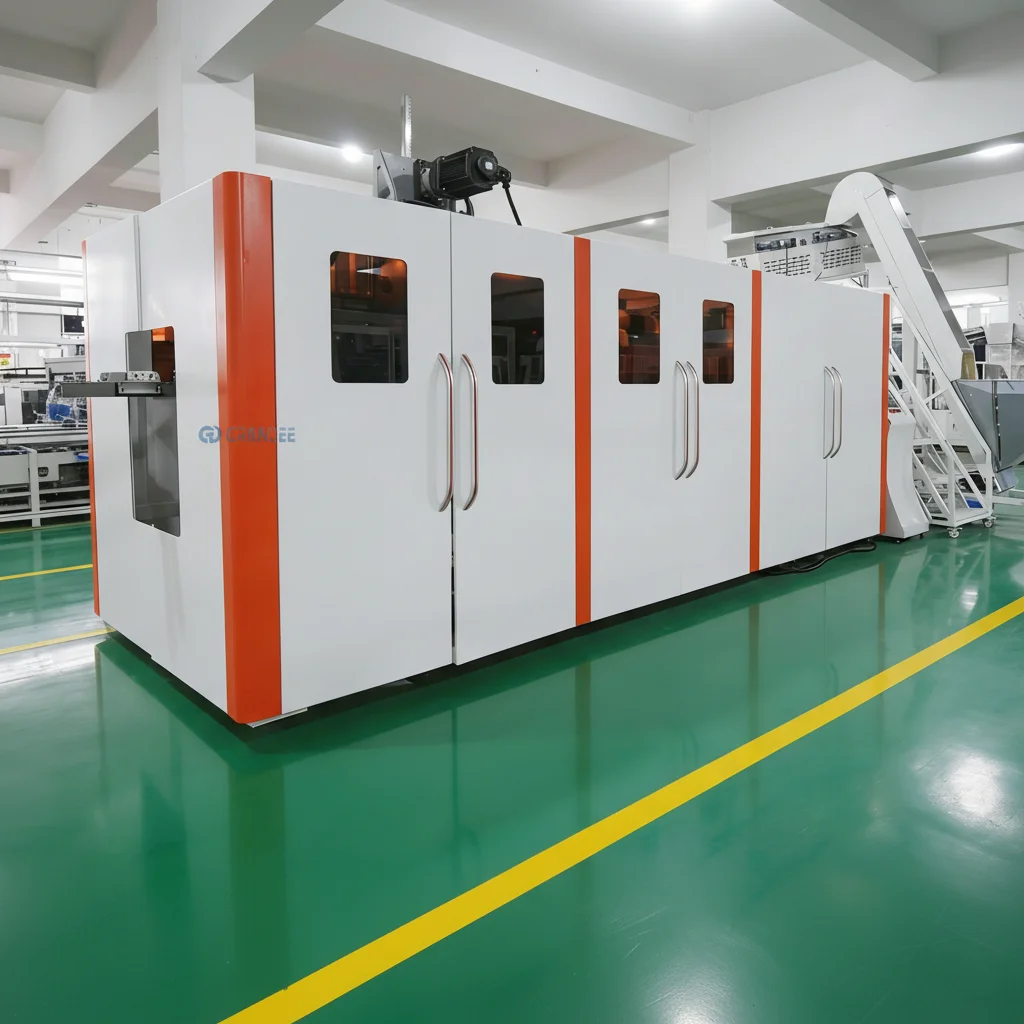 High Speed 6 Cavity Variable Pitch Blow Molding Machine for Water Beverage Bottle Blowing Production Line