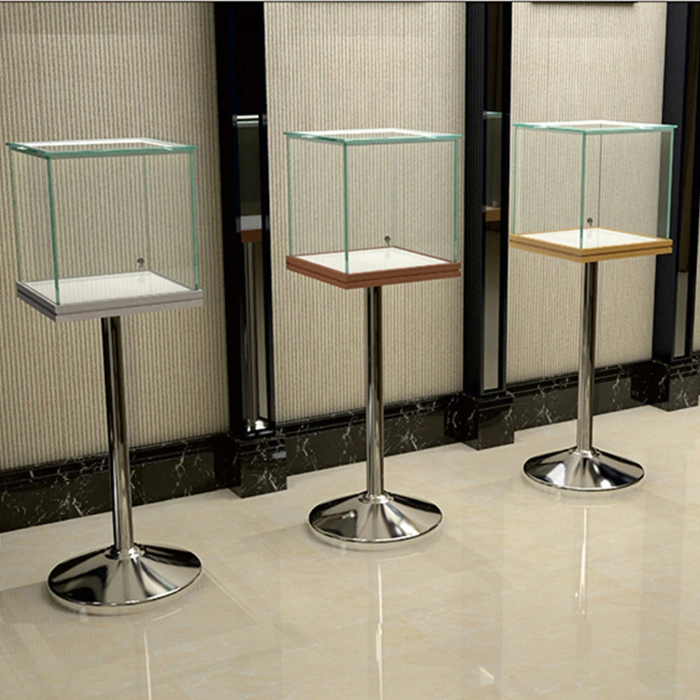 Customized Display showcase for museum Exhibition, Wood and Metal museum Display case Vitrine Model for Sale