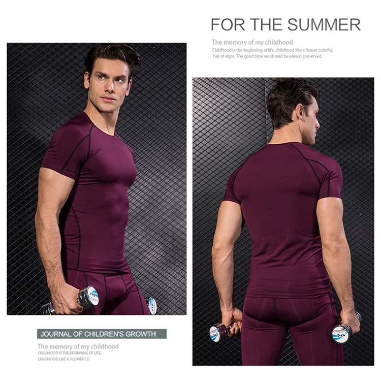 Custom Logo Wholesale Sport Clothing Training Compression Workout