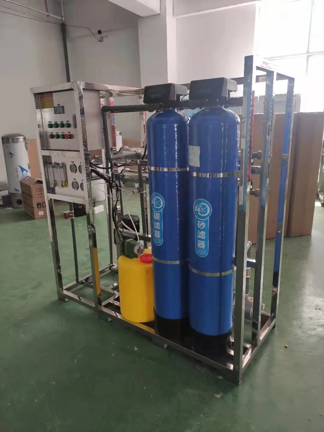 Osmosis Inversa Water Filter System Sachet Water Machine Price in Ghana Fabrica De Filtros Industriales 2 Ton Reverse Osmosis