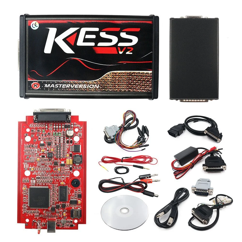 Kess V2 V5.017 Online Version No Tokens Limitation V2.53 KesS V2 OBD2 Manager Tuning Kit Auto Truck ECU Programmer
