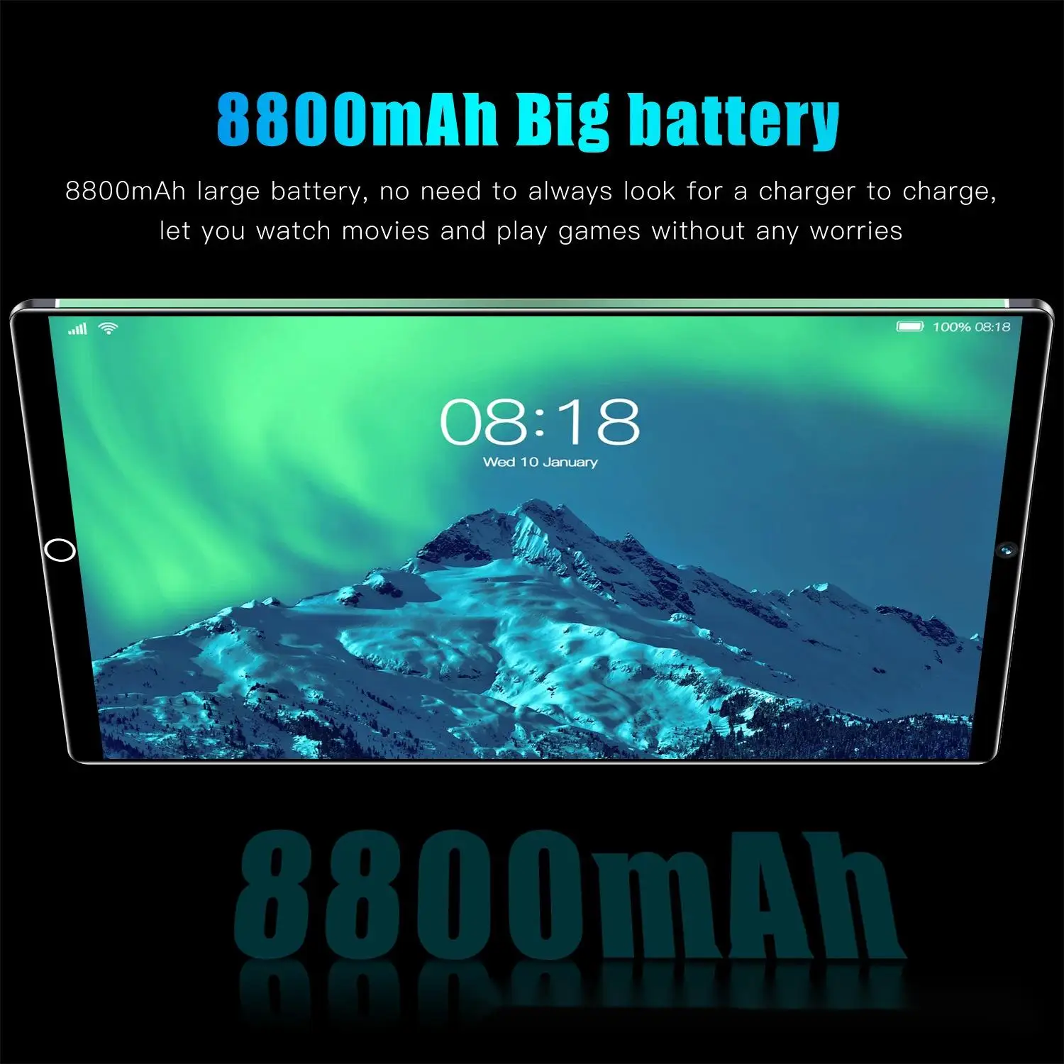 2024's Top Choice 5G Smart Tablet PC with 16GB RAM 1TB Storage - All-in-One for Study and Office