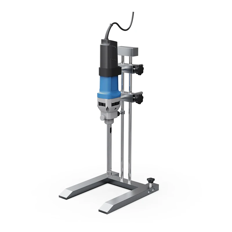 TOPTION 160w 250ml Mini Small Industrial Laboratory Emulsifier Juice Milk High Shear Lab Mixer Cosmetic Homogenizer Machine