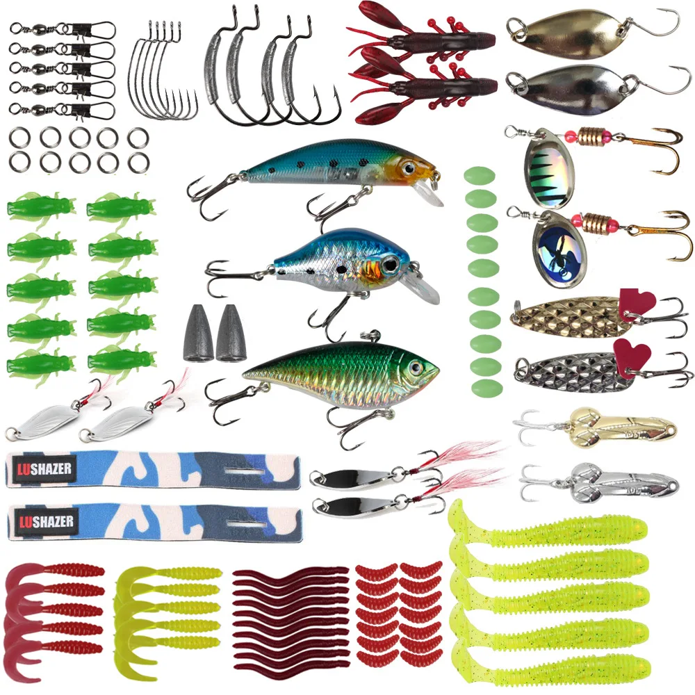 multi specification fishing tackle gear hooks