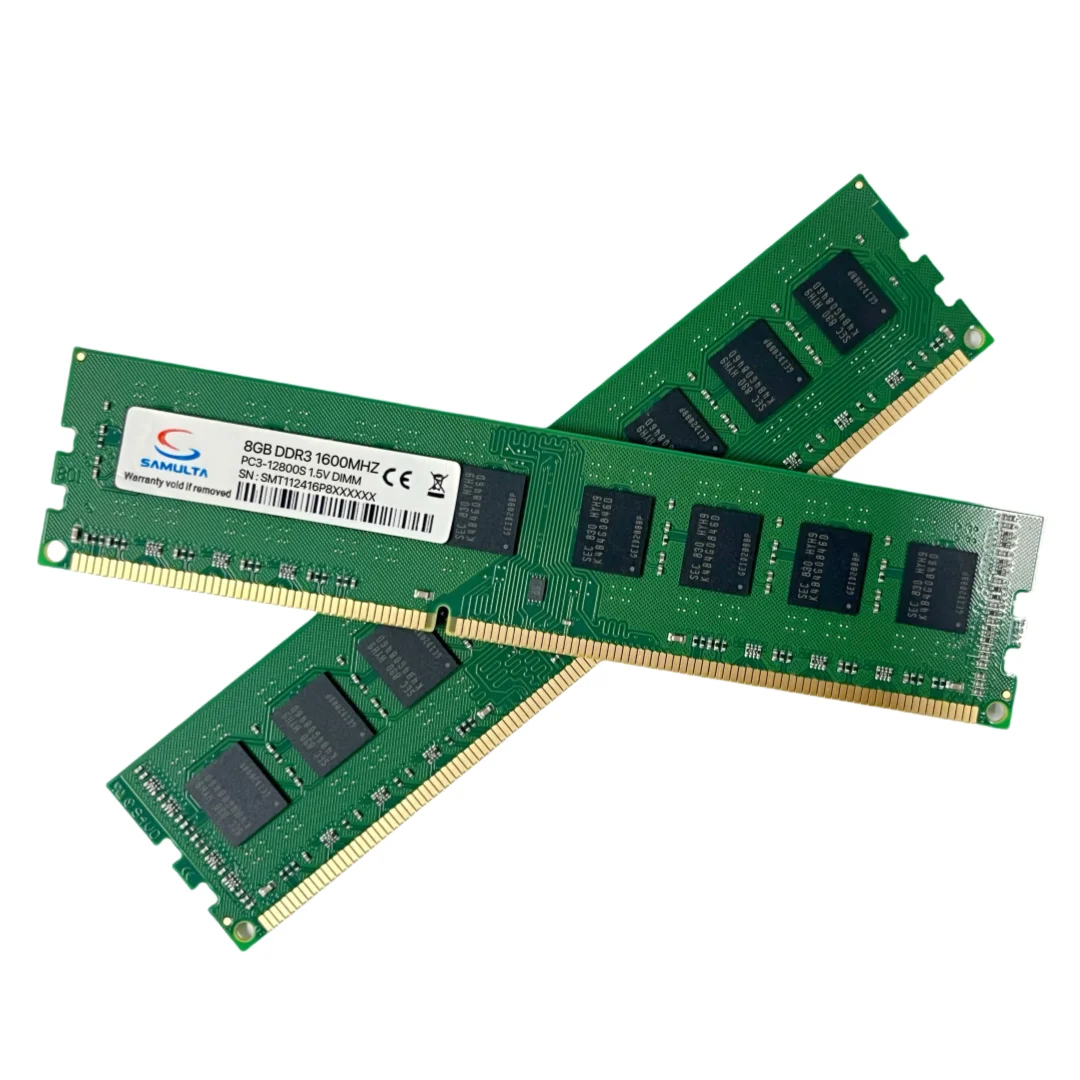 SAMULTA DDR3 8GB 1600MHz/1333MHz ECC Desktop RAM for I3/I5/I7 H81/B85 Motherboard-Fully Compatible