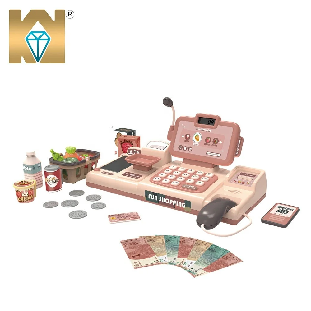 Игрушка для ролевых игр, новейшая образовательная ролевая игра, электронное распознавание речи, кассовый аппарат, игрушка для детей