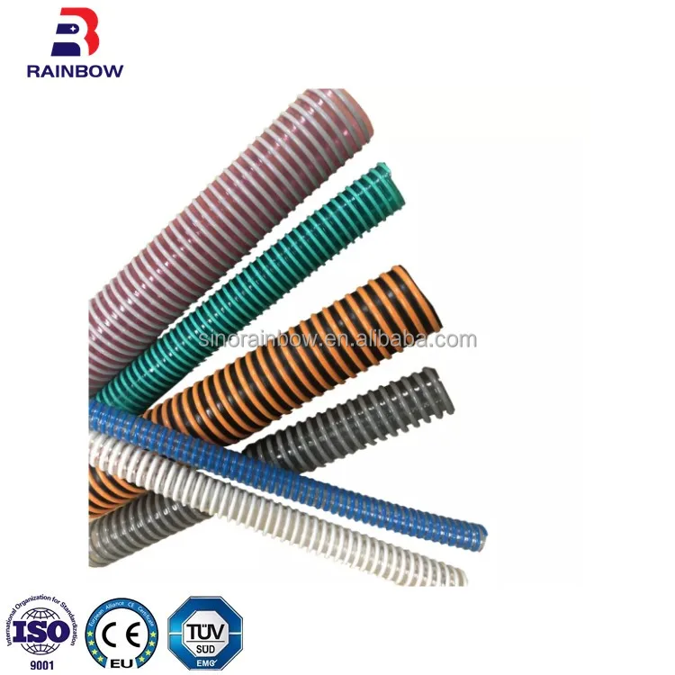 Plastic PVC Flexible Vacuum Swimming Pool Suction Hose Machine PVC Spiral Suction Hose Machine