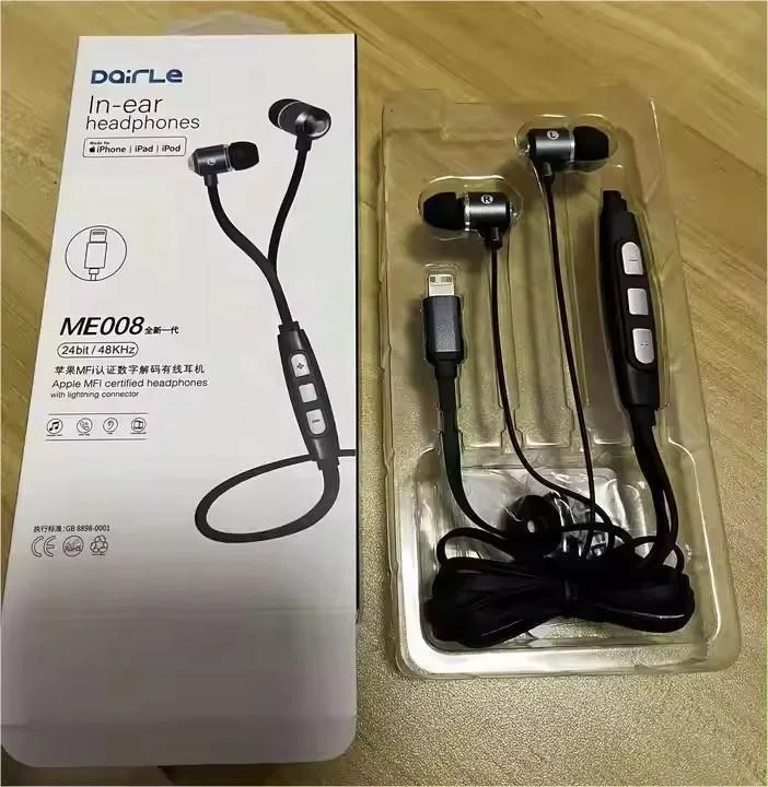 Lightning Headphones 24 Bit Apple Earphones Iphone 10 Earphones
