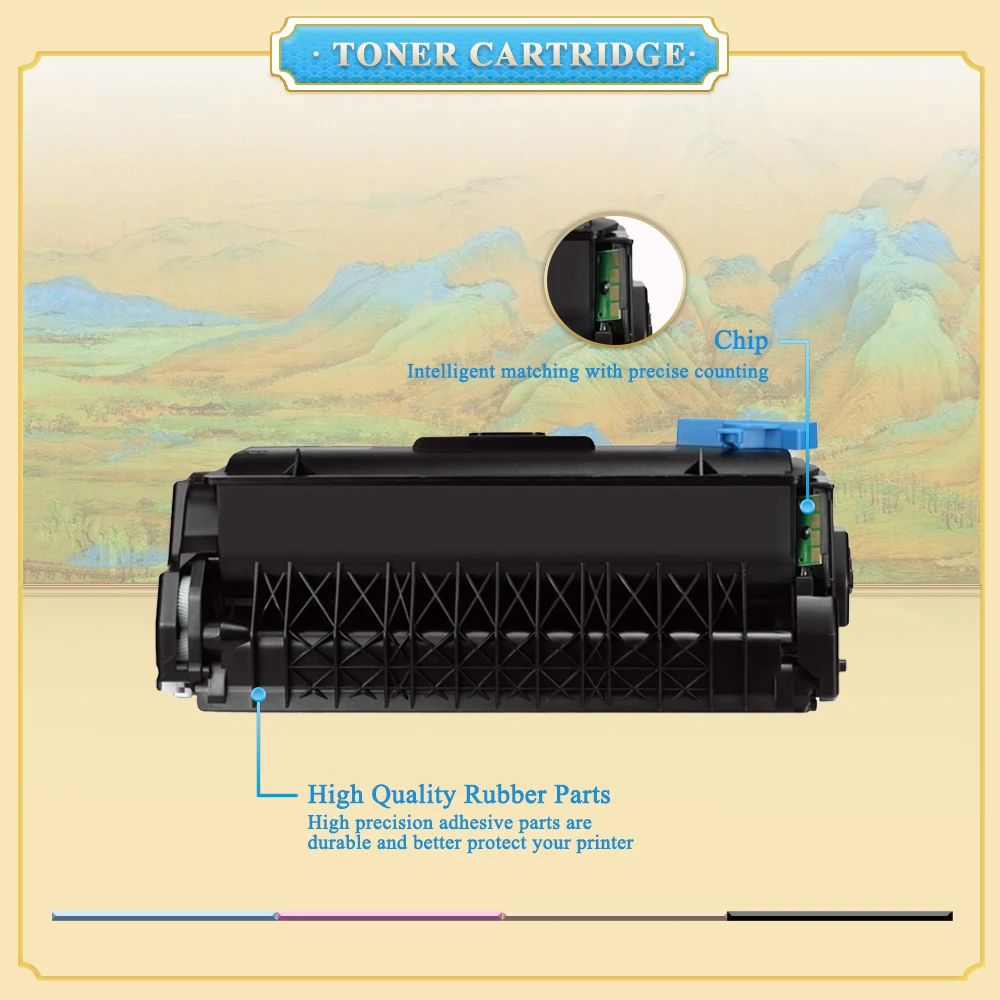 HITEK Compatible 55B1H00 55B2H00 55B3H00 55B4H00 55B5H00 Toner for Lexmark MS331 MX331 MX431 MS431 MX432 Printer Toner Cartridge