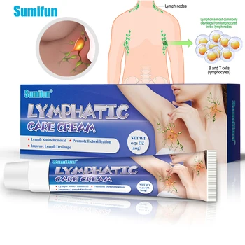 Professional Sumifun Effective 20g Natural Skin Care Lymph Cream Lymphatic Detox Ointment