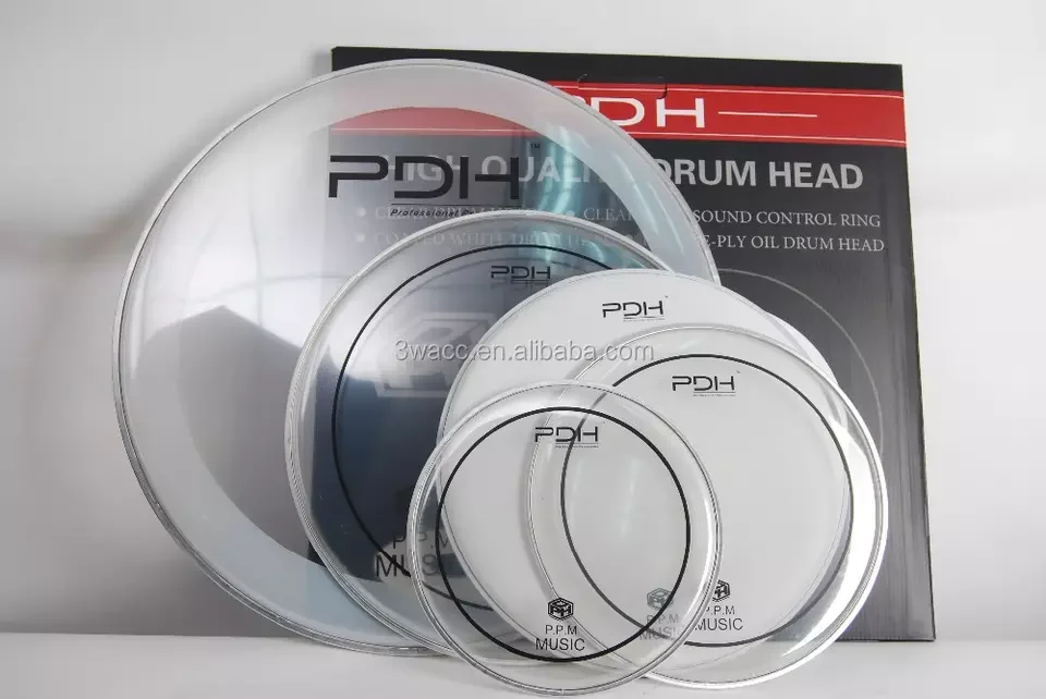 Pdh Drum Skin Hydraulic Rock Pack (10",12",16" 22") With 14" Coated