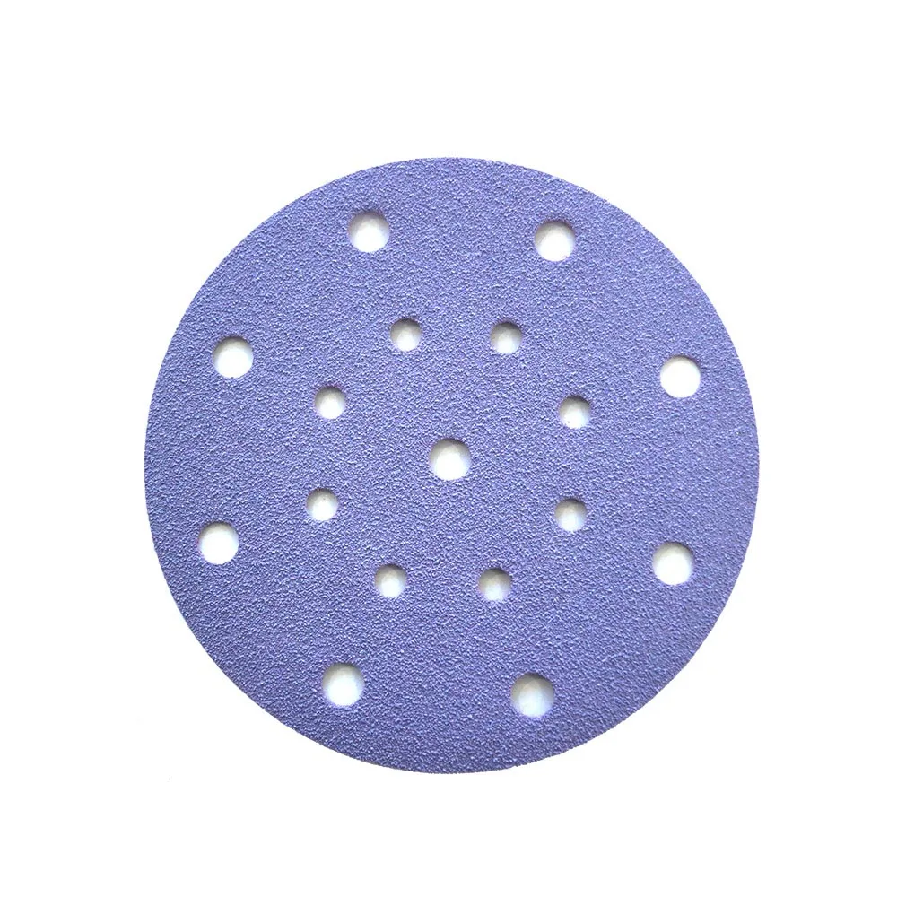DIPHSON Abrasive Tools Round Sandpaper Flock Sanding Disc Sticky Abrasive Disc Hook and Loop Sanding Disc