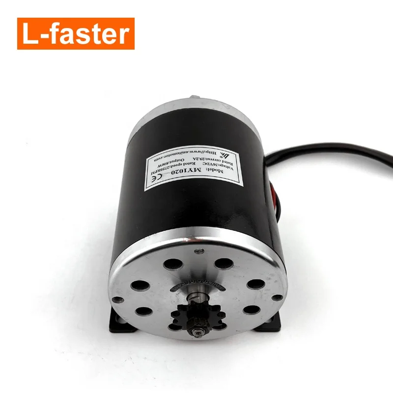 Diy 36V48V 800W Electric Motorcycle Conversion Permanent Magnet Brushed DC Motor Sri Lanka E Bike Kits