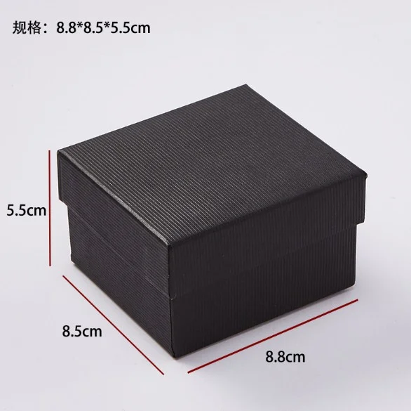 Tdb230523Распродажа черный ящик для часов с подушкой поддержка пользовательского логотипа бумага легкий вес