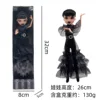 Robe de soirée noire formelle, 2e génération, 11 articulations.