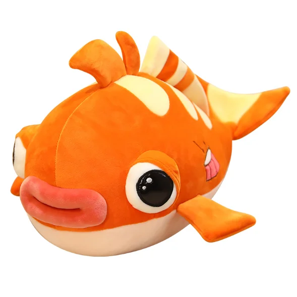 Big Eyes Thick Lips Freedom Super Soft Plush Fish Toy - Buy Fish Plush Toys, Fish Products,Custom Plush Fish Product on 