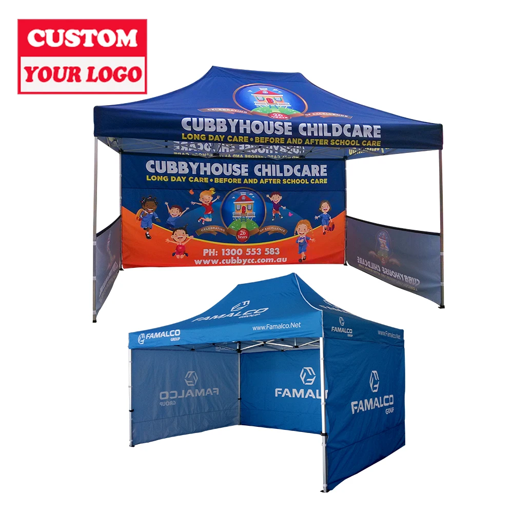 Heavy Duty Custom 10x10 Pop Up Canopy Tent for Events