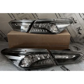 Clear Smoke Taillights S-Edition GR For 18-24 Toyota Camry LH&RH 1 Set