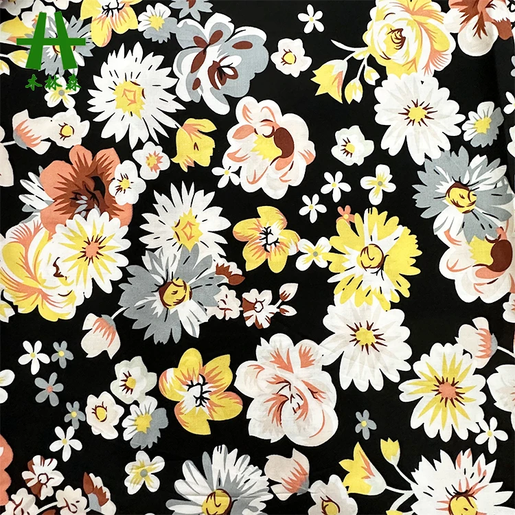 Mulinsen Textile Plain Woven Rayon Challis Price 100% Rayon Viscos Challi Fabric