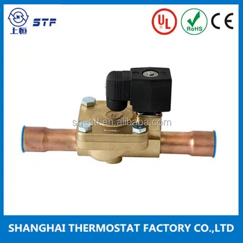 Liquid line Brass high pressure solenoid  Valve for Air Conditioning and cold room