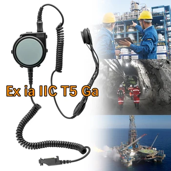 IP68 Explosion-proof Bone Conduction Earphone oil extraction,Coal Mine,Natural Gas High And Low Temperature Resistant Headphone