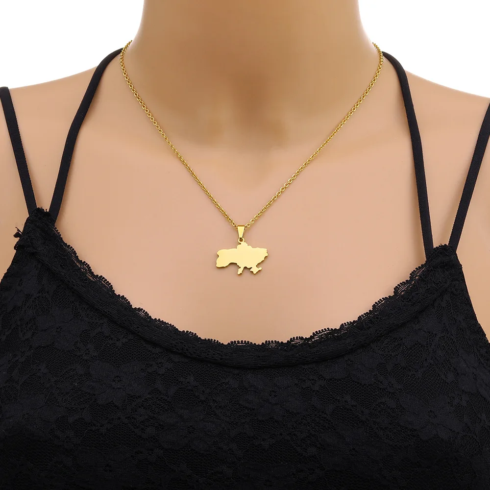 Map Necklace