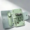 Juego de 10 piezas verde oscuro