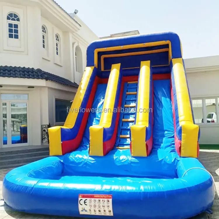 Giant Waterslide Pool Commercial Inflatable Water Slide Pvc Inflatable   H418214e7aa5c46ac83430e0a6bb1da781 