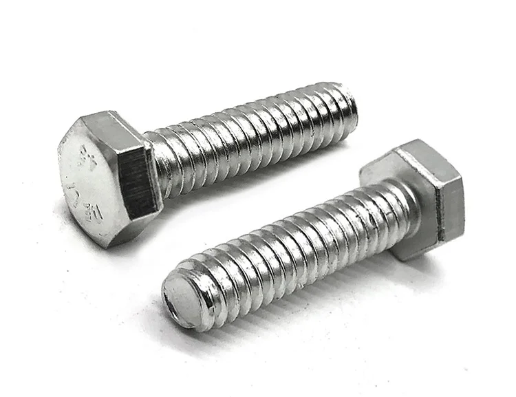Nh&agrave; M&aacute;y B&aacute;n bu&ocirc;n DIN 933 mạ kẽm 8.8 b&ecirc;n ngo&agrave;i h&igrave;nh lục gi&aacute;c Bolt kết hợp Nut Trung Quốc bu l&ocirc;ng v&agrave; đai ốc