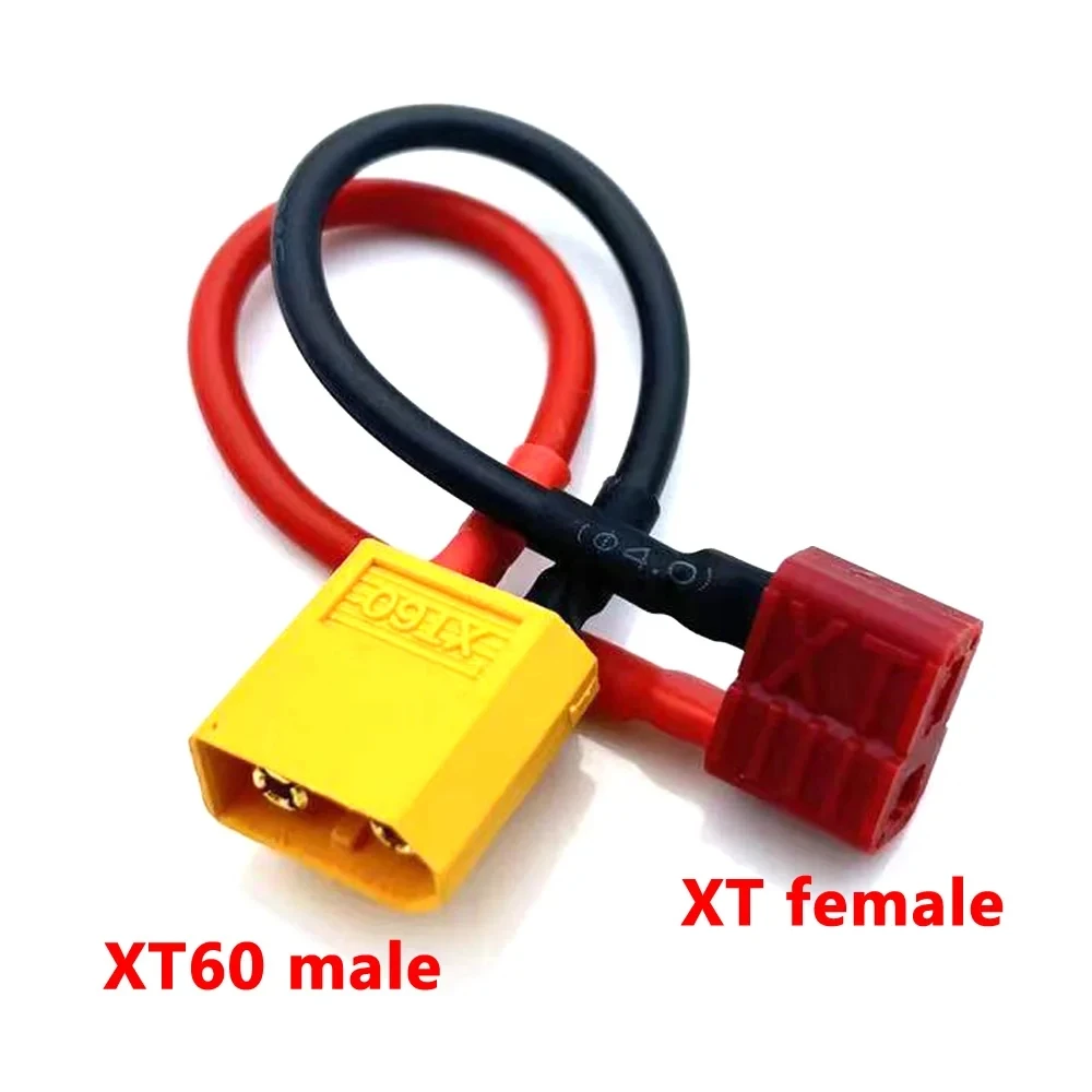 Amass XT30 XT60 XT90 EC3 EC5 MPX TRX Deans T Plug Female/Male Connector Adapter 12AWG 100mm RC Lipo Battery Electrical Toys插图9