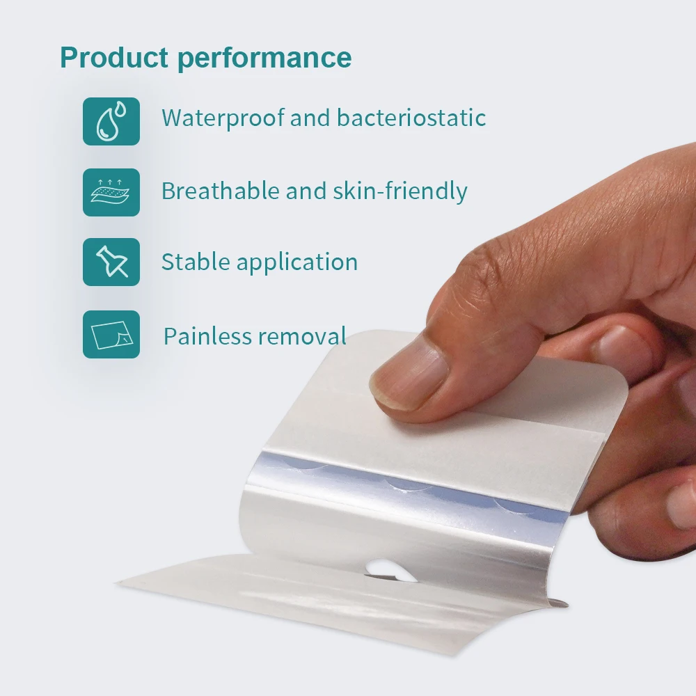 Transparent Film Dressing, Picture Frame Style, Adhesive Tape Pads for IV Catheters, Post-Surgical, Medical Appliance