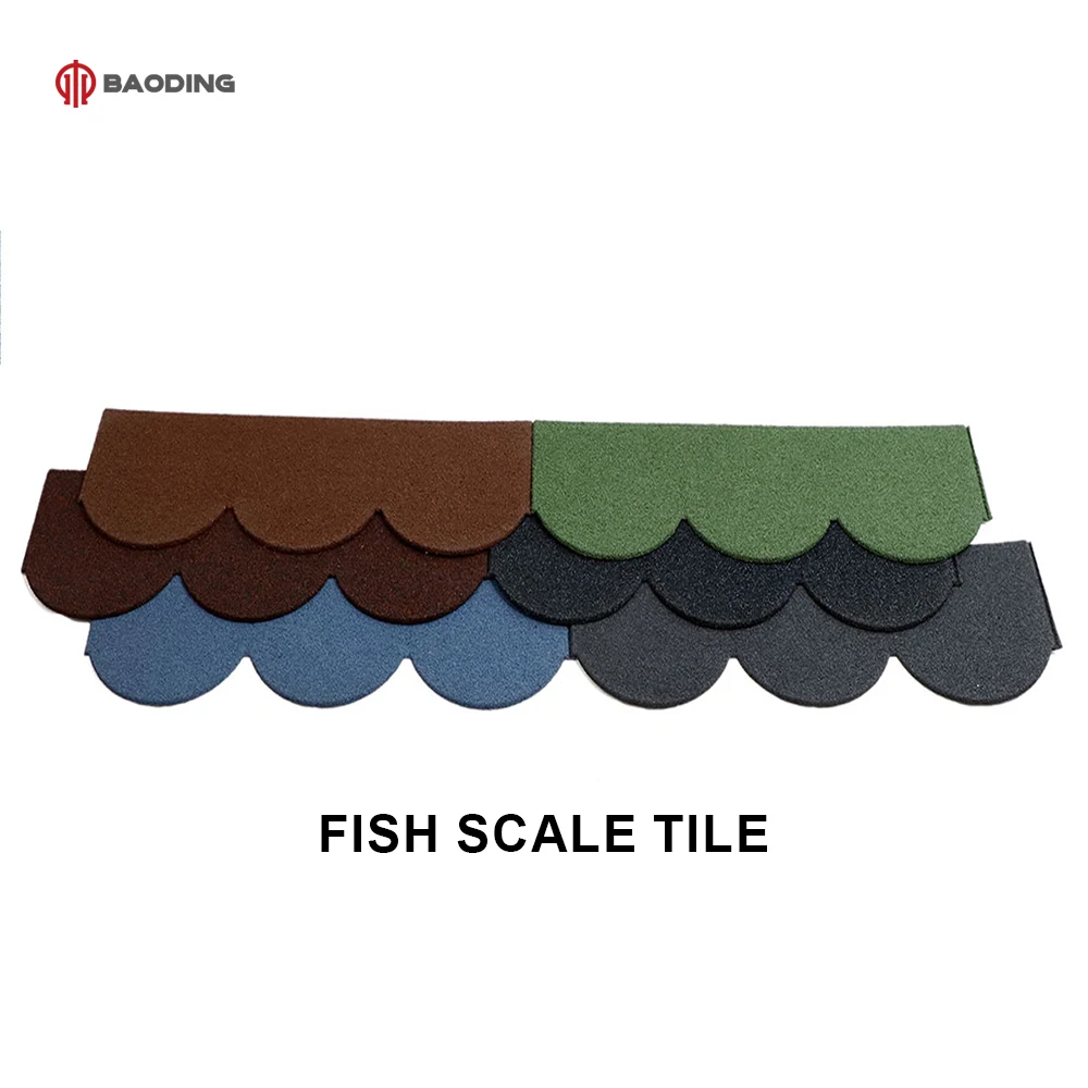 Top Energy Solar Roof Shingles/tiles Stone Coated Metal Roof Building