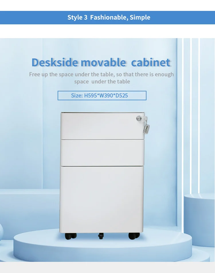 3 Drawer Filing Cabinet supplier