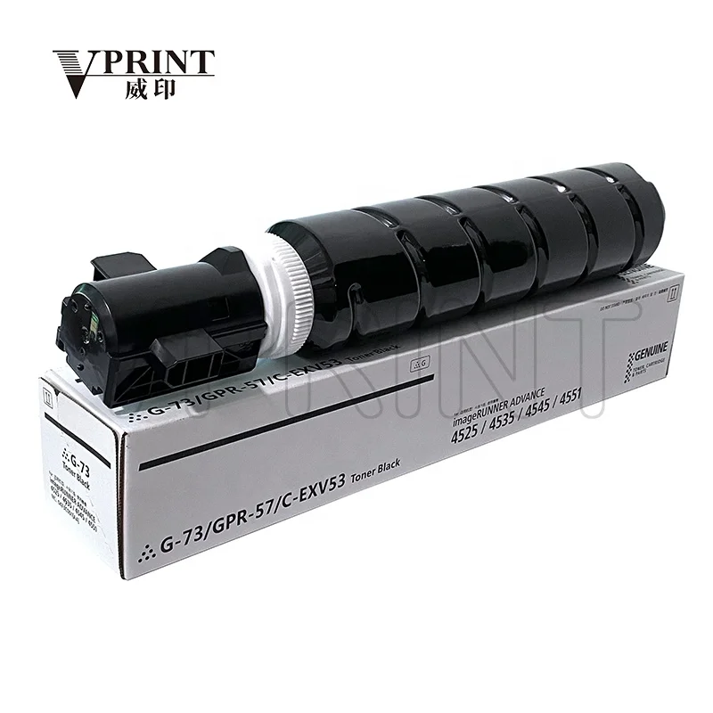 C-EXV53 G-73 GPR-57 0473C002 Toner Cartridge Black for Canon ImageRUNNER Advance 4525 4535 4545 4551 Other Printer Supplies